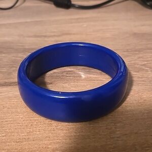 Y2K Blue Plastic Bracelet